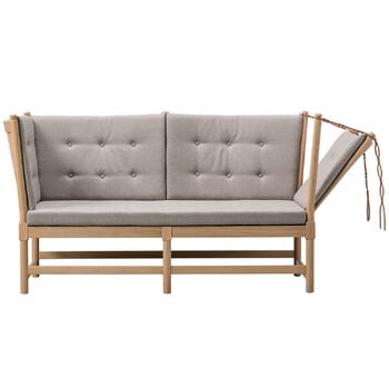 Sofas, Spoke-Back sofa, oak - Fiord 271, Beige