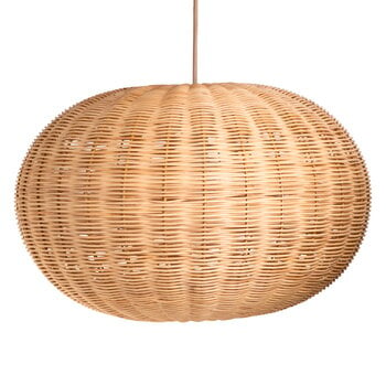 Pendant lamps, Tangelo lampshade, M, natural rattan, Natural