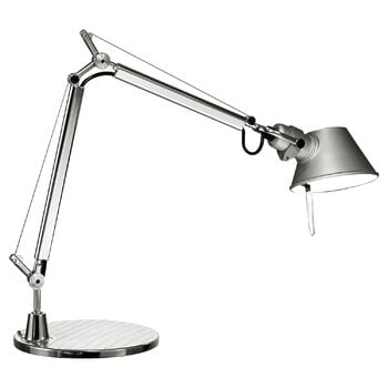 Desk lamps, Tolomeo Micro table lamp, aluminium, Silver