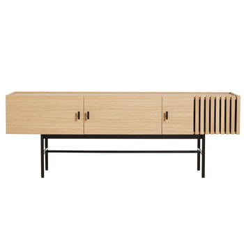 Sideboards & dressers, Array low sideboard 150 cm, oak, Natural