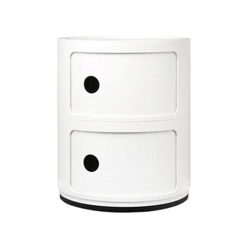 Storage units, Componibili storage unit, 2 modules, white, White