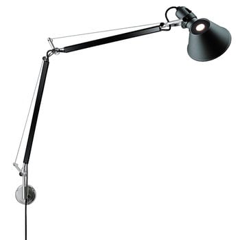 Wall lamps, Tolomeo Mini Parete wall lamp, black, Black