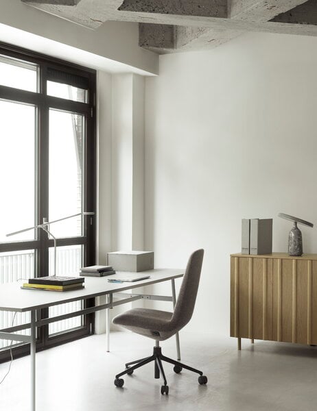 Cabinets, Rib cabinet, 98,5 cm, oak, Natural