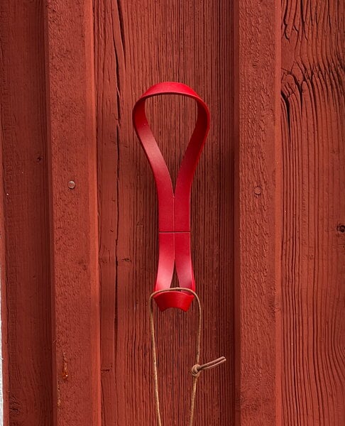 Wall hooks, Endless hook, barn red, Red