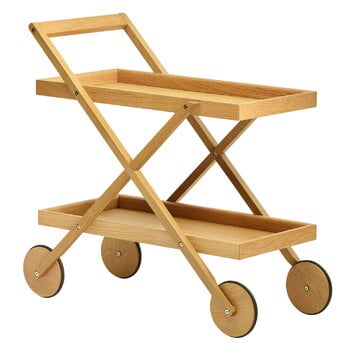 Kitchen carts & trolleys, Exit trolley, oak, Natural