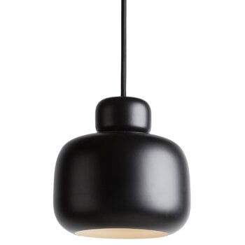 Pendant lamps, Stone pendant, small, black, Black