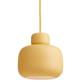 Pendant lamps, Stone pendant, small, yellow, Yellow