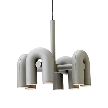 Pendant lamps, Cirkus chandelier, small, grey, Gray