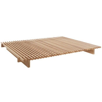 Bed frames, Cubile 160 bed, oak, Natural