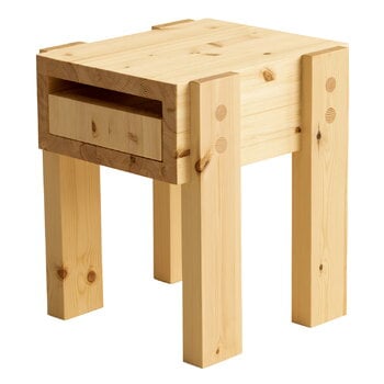 Side & end tables, 003 Stilts side table, pine, Natural