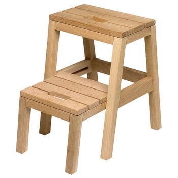 Step stools & ladders, Dania stepladder, oak, Natural