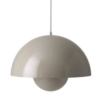 Pendant lamps, Flowerpot VP2 pendant, grey beige, Gray