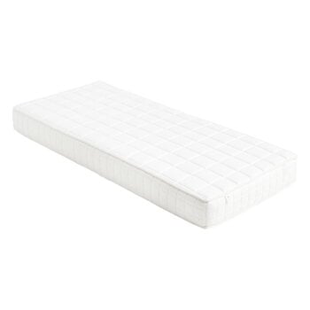 Mattresses, Standard mattress, 90 x 200 cm, firm, White