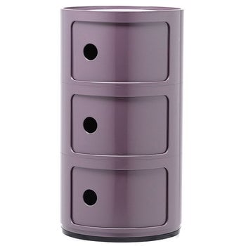 Storage units, Componibili storage unit, 3 modules, purple, Purple