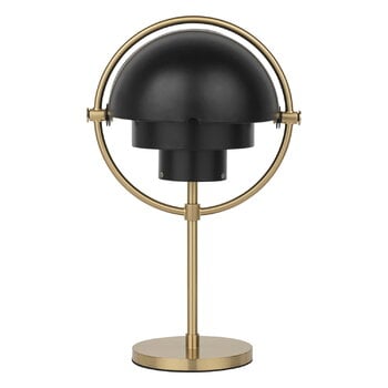 Portable lamps, Multi-lite portable table lamp, brass - black, Black