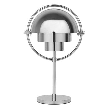 Portable lamps, Multi-Lite portable table lamp, chrome, Silver