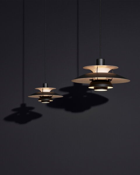 Pendant lamps, PH 5 Mini Monochrome pendant, black, Black