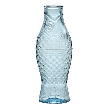 Carafes, Fish & Fish bottle, blue, Blue