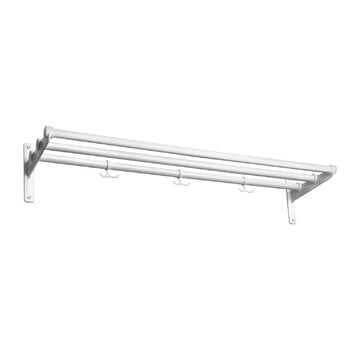 Wall coat racks, Nostalgi hat/shoe rack, 100 cm, white, White