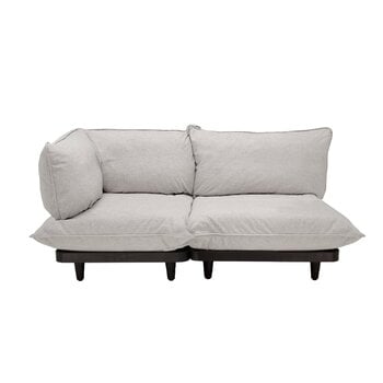 Outdoor sofas, Paletti sofa, 2 modules, left, mist, Gray