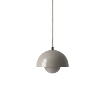 Pendant lamps, Flowerpot VP10 pendant, grey beige, Beige