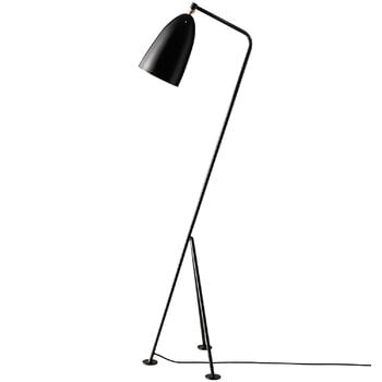 Floor lamps, Gräshoppa floor lamp, black semi matt, Black