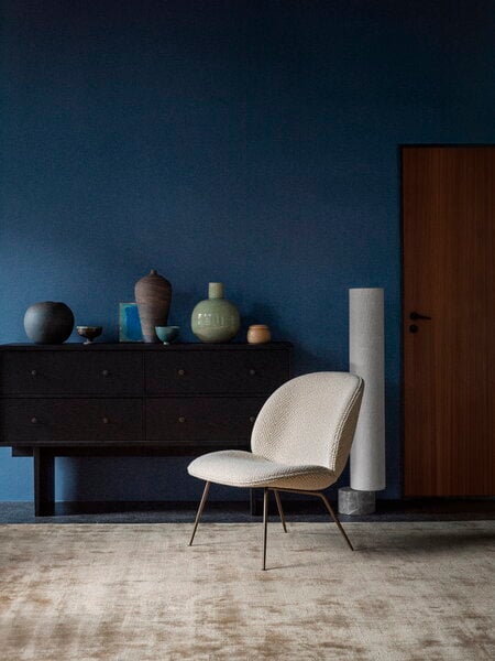 Sideboards & dressers, Private sideboard, black / brown stained oak, Black