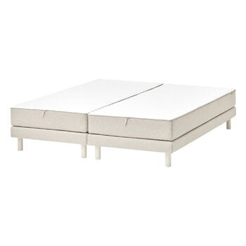 Bed frames, Aina bed, 180 x 200 cm, ivory melange, Beige