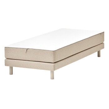 Bed frames, Aina bed, 80 x 200 cm, beige, Beige