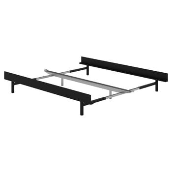 Bed frames, Bed, 90-180 cm, black, Black