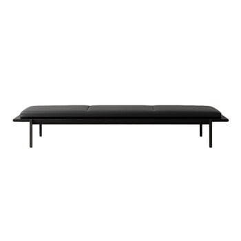 Daybeds, Daybed, black - black leather Ultra, Black