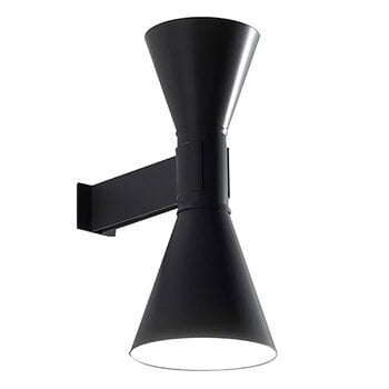 Wall lamps, Applique de Marseille  Mini wall lamp, black, Black