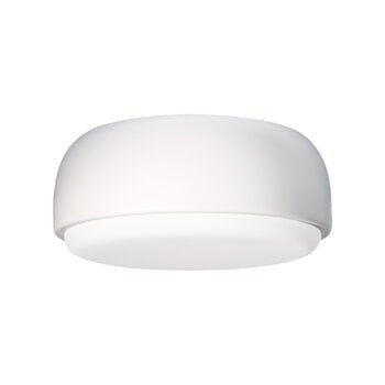 Flush ceiling lights, Over Me wall/ceiling lamp, 30 cm, white, White