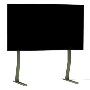 TV stands, Bendy Tall TV stand, mossy green, Green