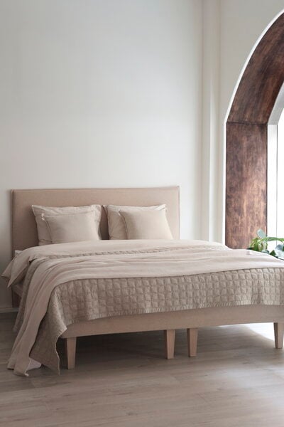 Headboards, Slim headboard, Wooly, sand, Beige