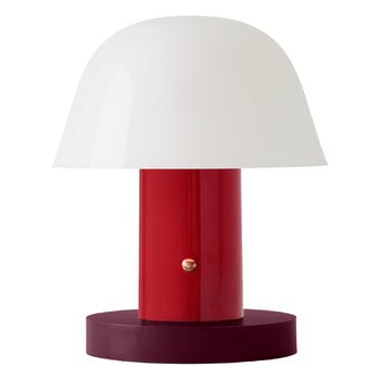 Kids' lamps, Setago JH27 table lamp, maroon - grape, Multicolour