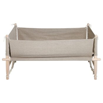 Kids' furnishings, OGK Weekend bed, beech - linen, Beige