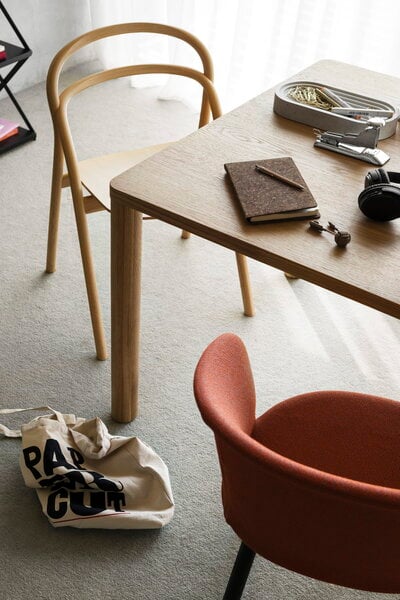 Dining tables, Log table, 180 x 90 cm, oak, Natural