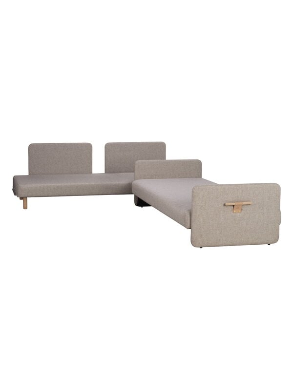 Sofa beds, ON2 Fabric sofa bed, beige Diamonds 289, Beige